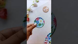 DIY Floral Jar Painting #artsyjayas #artshorts #shorts