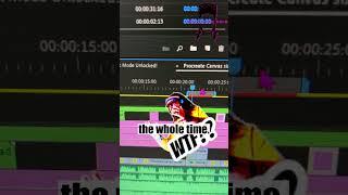 Premiere Pro Tip: Render faster with Premiere Pros Work Area Bar #shorts