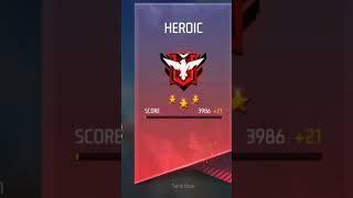 Leo Gaming  Hello nanba Heroic 3 Star ⭐⭐⭐ #freefire