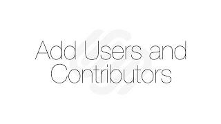 Squarespace 7 Tutorial: Add Users and Contributors