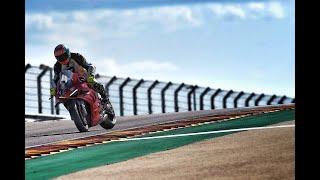 On Board Lap at Motorland Aragon Ducati Panigale v4s 03.2023