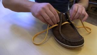 Как завязать шнурки. Способ №3