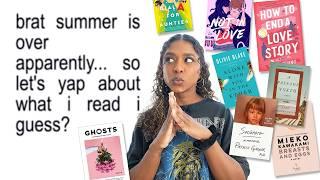 the 14 books i read this summer | reading wrapup