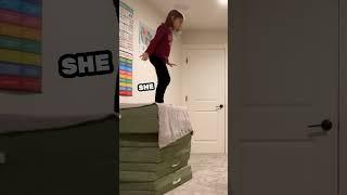 They were shocked she survived this incredible jump 