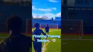 Finishing Training Session ️ #shorts #football #soccer #finishing