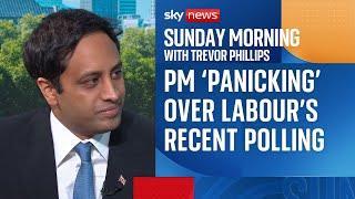 Starmer 'panicking' over Labour's recent polling, claims Reform UK chair