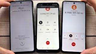 Xiaomi Redmi Note 8T vs Xiaomi Poco M4 Pro vs Xiaomi Poco X3 Pro/ Incoming and Outgoing Madness Call