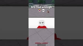 bro had enough  #shorts #roblox #thestrongestbattlegrounds #tsb #kj