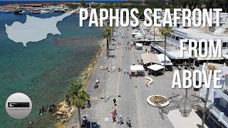 Paphos Sea Front From Above - May 2024