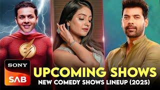 SAB TV : 5 Upcoming Shows in 2025 (New REVAMP Lineup) | New Comedy Serials on Sony SAB