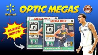 2023-24 Optic Basketball Walmart Mega Boxes  It's Raining Wembys!
