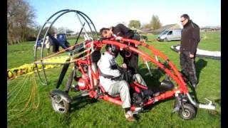 Ultimate Freggle goes up in a Paramotor!