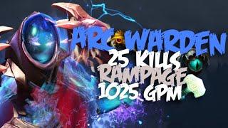 exthious - Arc Warden 25 Kills 1025 GPM Rampage!! | Dota 2 Immortal Rank 40 Gameplay