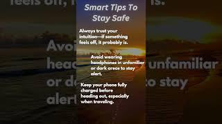 Smart Tips To Stay Safe #tips #lifehacks #daytodaylife