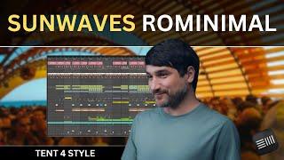 How To Make Sunwaves Style Rominimal 