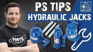 PS Tips: Hydraulic Jacks – Practical tips for mechanics