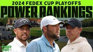 2024 FedEx Cup Playoffs Power Rankings - First Cut Live on CBSSN | The First Cut Podcast