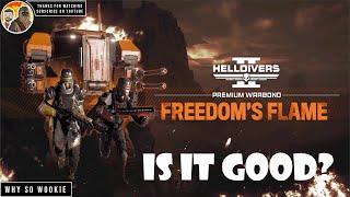 NEW HELLDIVERS 2 PREMIUM WARBOND FREEDOMS FLAME REVIEW #helldivers2