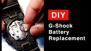 G-shock GA100 battery replacement