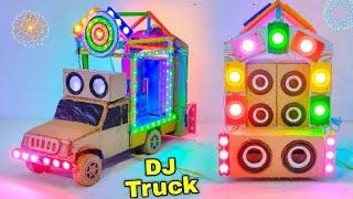 DIY Mini Dj Wedding Road Lights shaadi wala | DJ competition Loading | Truck Decoration DJ Light