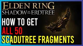 Elden Ring Shadow of the Erdtree - All 50 Scadutree Fragments - Step By Step Gude