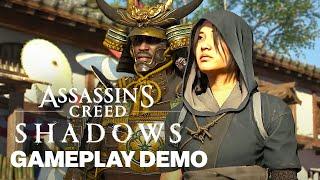 12 Minutes of Assassin's Creed Shadows Gameplay Showcase | Ubisoft Forward 2024