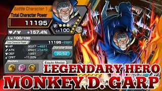 MONKEY D. GARP GAMEPLAY | ONE PIECE BOUNTY RUSH | OPBR