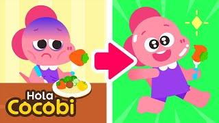 Come Comida Saludable | ¡Si Si Vegetales! | Canciones para Niños | Kids Songs | Hola Cocobi