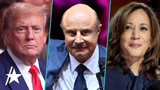 Dr. Phil Tells Piers Morgan He Spoke At Trump Rally After Kamala Harris Snub