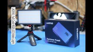 LAOFAS Rainbow Fresh Full Color RGB LED Video Light*overview*