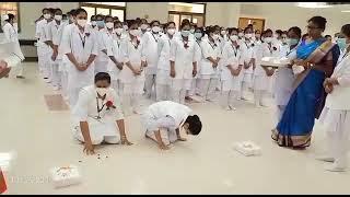Capping ceremony event 2021 Gnm school of nursing,Mkcg mch Berhampur ️️‍