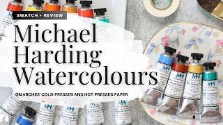 Michael Harding Watercolours, including Genuine Lapis Lazuli Watercolor