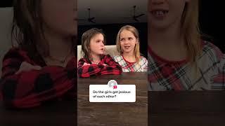 Nope they are besties!! #milaandemma  #twingirls #twinsister
