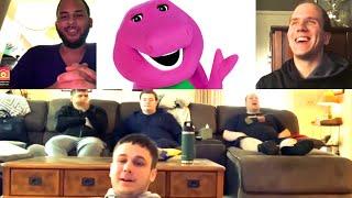 Barney Takes A Dump Reaction Mashup