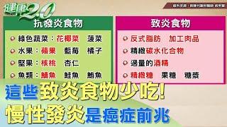 這些致炎食物少吃！ 慢性發炎是癌症前兆  健康2.0