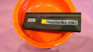 Polimaster PDM2 dosimeter. English subtitles.