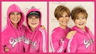 Ro and Dani Wear and Style the Same Short Hair Wig (Official Godiva's Secret Wigs Video)