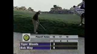 Bob May vs. Tiger Woods - 2000 PGA Championship Playoff - Part 1