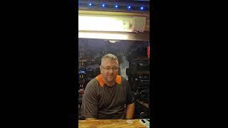 Impromptu live up late on the bench wrenching