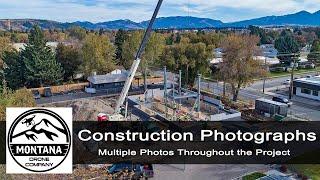 Montana Construction Projects | Multiple Timeline Video Photo Shoots | Montana Drone Company