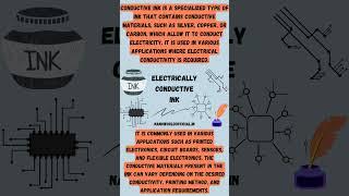 Electrically Conductive Ink in Modern World #youtubeshorts #conductive #ink #nanoworldofficial