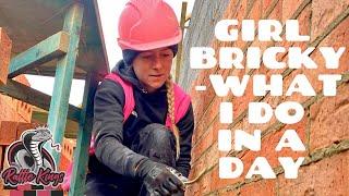 Girl Bricklayer - What i do a day (short version)