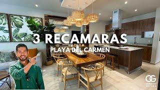 A Precio de Estudio  I Casas y Departamentos 3 REC en Venta a 12 min del Mar I Playa del Carmen ️