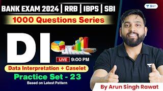  Data Interpretation for RRB PO/Clerk, IBPS Clerk, SBI PO | DI Set - 23 | DI By Arun Sir