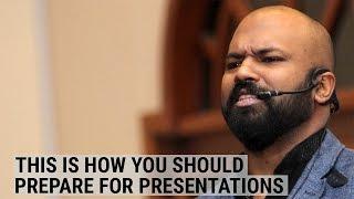 How a world champion of public speaking prepares for presentations