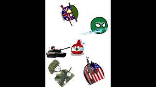 Lebanon animation (countryballs) #shorts #comedy