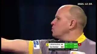 9 nyilas|A második!|NINE DARTER! | Darius Labanauskas strikes perfection at Ally Pally!