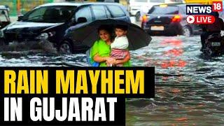 LIVE: Gujarat Rain News | 'Red' Alert In Gujarat's Junagadh After Heavy Rain | Gujarat Flood News