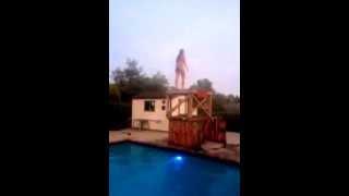 Pool Backflip