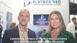 Celebrating 25 Years of PlayBox Neo | Exclusive IBC2024 Broadcast Innovations Revealed!